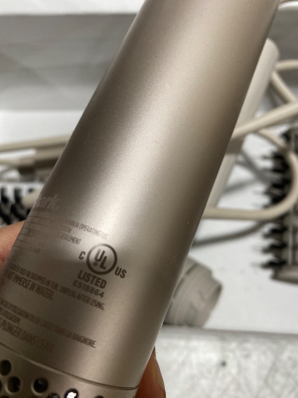 Photo 1 of Shark FlexStyle Air Styling & Drying System, Powerful Hair Dryer Brush & Multi-Styler with Auto-Wrap Curlers, Paddle Brush, Oval Brush, Concentrator Attachment, Stone, HD430