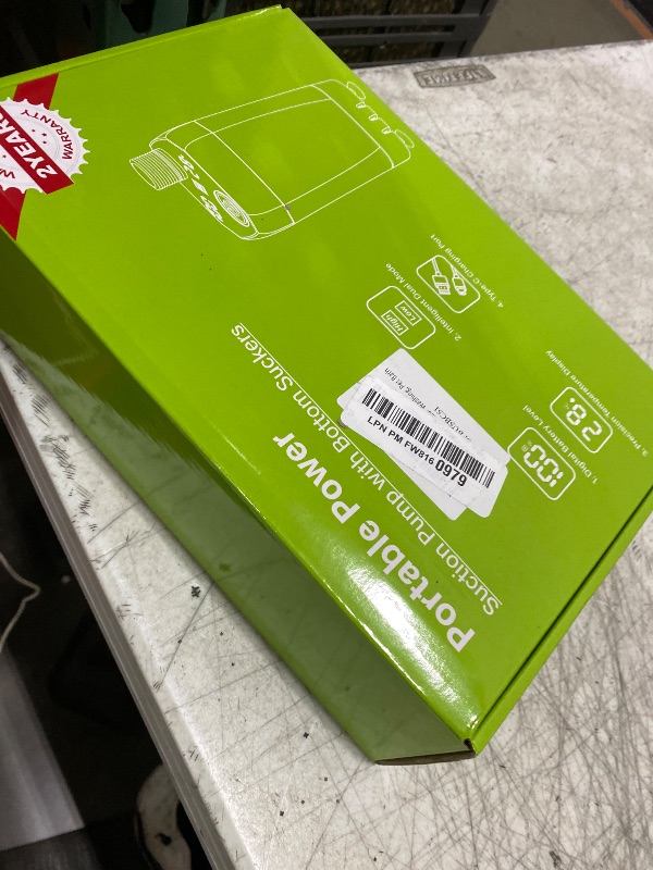 Photo 1 of Spopal Portable Shower for Camping, [Long-Lasting] 6000mAh Rechargeable Camping Shower with Intelligent LED Display, 4 Spray Modes, IPX7 Waterproof Outdoor Camp Pump for Hiking, Travel, Car, Pet