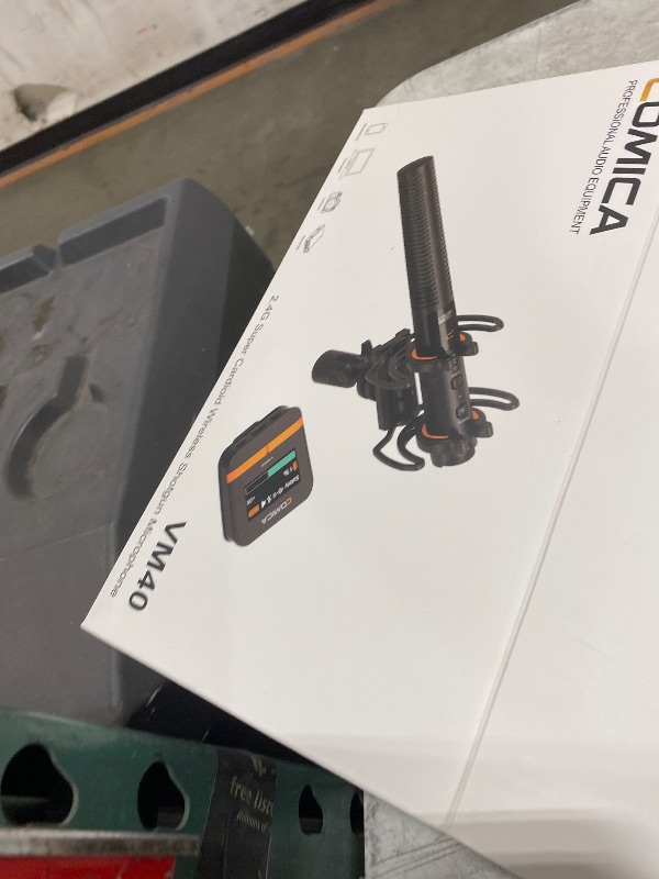 Photo 1 of COMICA VM40 Shotgun Microphone with Wireless Modes, 48kHz/32-bit, 32GB Storage, Safety Audio Track, Super Cardioid Camera Mic for Filmmakers, Vloggers - Wireless Mic for Camera, Smartphone, PC