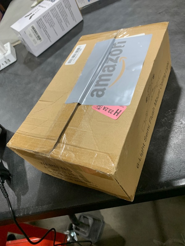 Photo 1 of Modern Sputnik Chandelier 6-Light Industrial Ceiling Lights Fixture 22" Black Semi Flush Mount Ceiling Light with E26 Base Sputnik Lights Fixture for Dining Room Bedroom Foyer Hallway Living Room