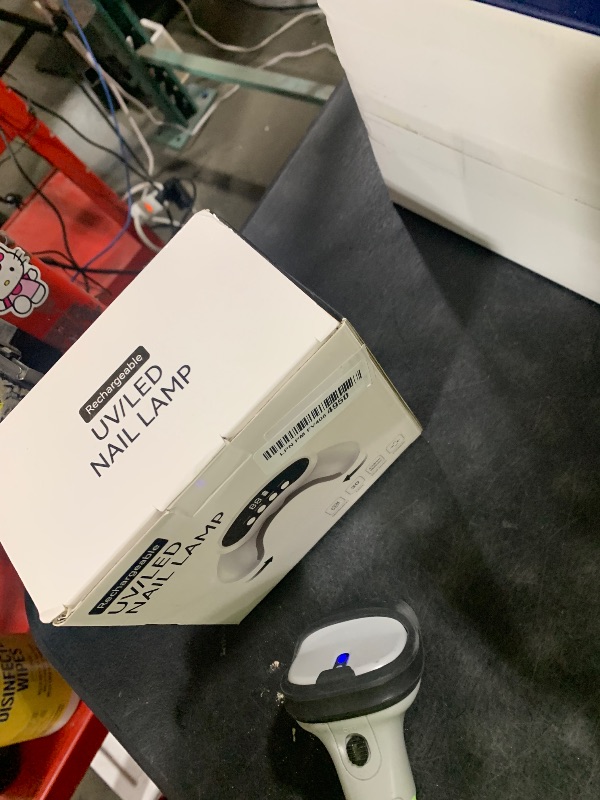 Photo 1 of OMNIGAG Nail Fungus Laser Treatment LED Light Device-Nail Fungus Treatment,Solution for Damaged Discolored Thick Toenails & Fingernails - White