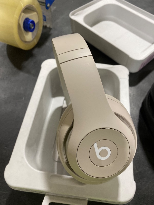 Photo 1 of Beats Studio Pro-Premium Wireless Over-Ear Headphones- Up to 40-Hour Battery Life, Active Noise Cancelling, USB-C Lossless Audio, Apple & Android Compatible- Sandstone