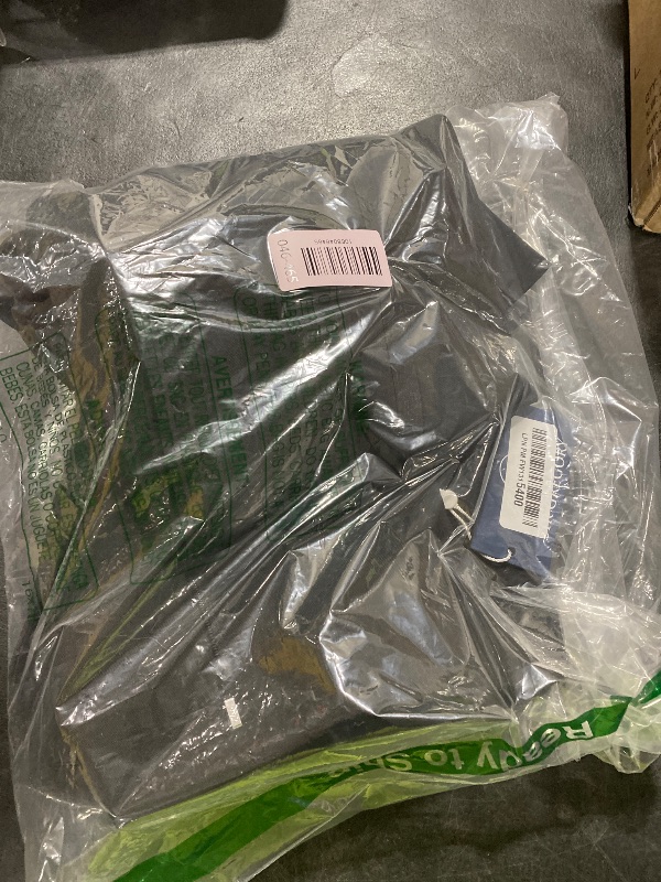 Photo 1 of Sir Gregory Men’s Adjustable Waist Formal Fitted Trousers with Satin Stripe Size 30-32 Waist x 32 Length Black