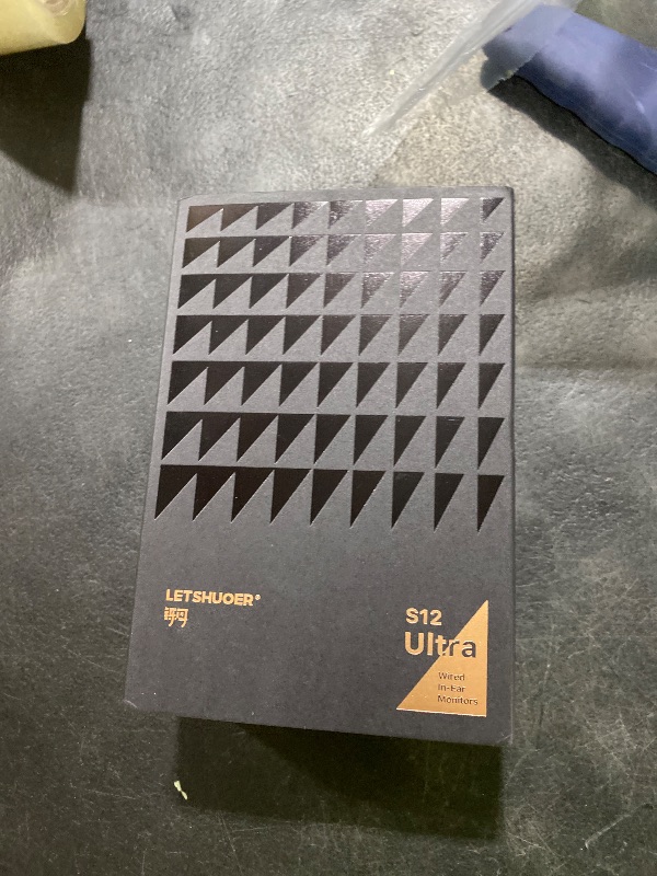 Photo 1 of Letshuoer S12 Ultra 14.8mm Planar Driver in Ear Monitor IEM,HiFi Wired Earphones with Detachable 2pin 392-Core Silver-Plated Cable for Musicians Audiophiles (Gunmetal Grey, 3.5mm/4.4mm Connector)