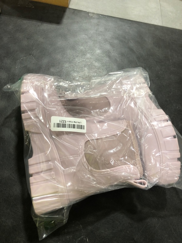 Photo 1 of Gets Womens Rain Boots, Waterproof Platform Rubber Chelsea Rainboots, Comfortable Short Shoes Ankle Garden Boots for Outdoor Work