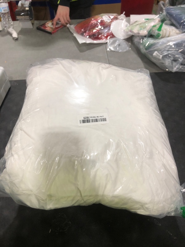 Photo 1 of APSMILE Luxurious Feather Down Fibers Comforter Twin Size All Seasons Duvet Insert - Ultra-Soft High Fill-Power Hotel Collection Comforter, 34 Oz Fluffy Medium Warmth, (68"x90", Solid White)