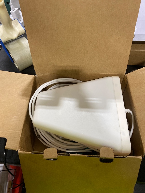 Photo 1 of Cell Phone Booster for Home & Office,Up to 2,000 sq ft,Cell Phone Signal Booster with Band 66/25/2/4/5/12/13/17,Boost 5G 4G Data for All U.S. Carriers FCC Approved Cell Booster (Blue)