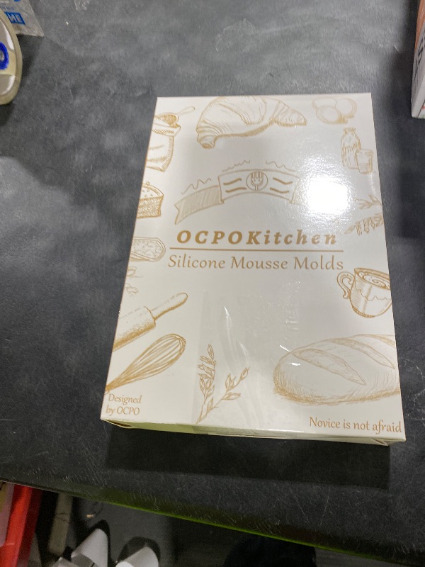 Photo 1 of OCPO KITCHEN Mango Silicone Mold for Baking Mousse Cake, Fruit French Dessert, Pastry, Chocolate, Ice Cream, Cake Decoration Mold, 3D Mango Shape (10-Cavity)