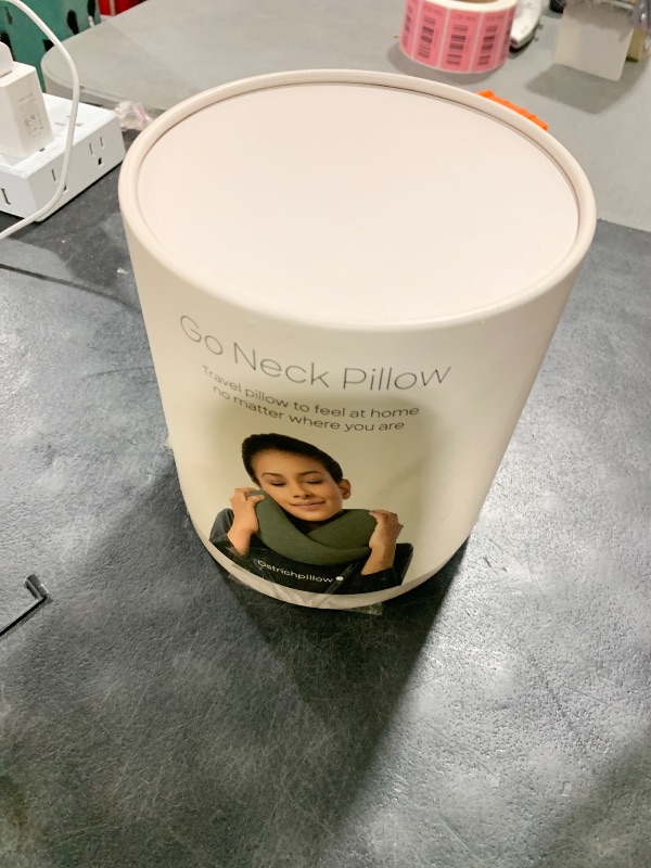 Photo 1 of Ostrichpillow Go Neck Pillow, Travel Pillows for Airplanes, Premium Memory Foam Travel Pillow, 360º Ergonomic Design, Asymmetrical Sides, Travel Bag Included, Washable Modal Cover