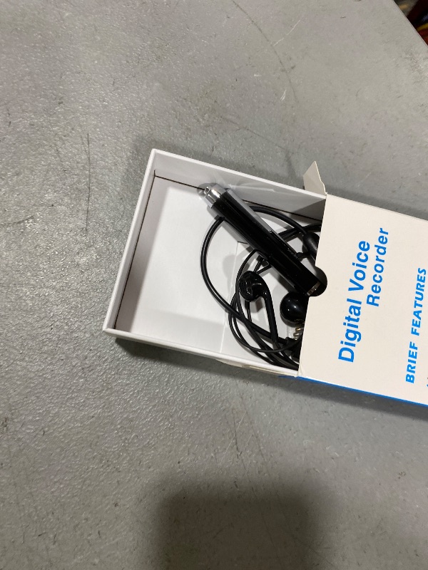 Photo 1 of 128GB (9800Hrs) Voice Recorder w/Type-C, Audio Recording Device with AI-Intelligent Noise Reduction, Digital Voice Activated Recorder 180 Days Storage Capacity for Lectures, Class, Work, Interviews