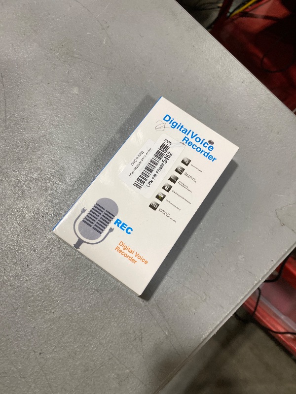 Photo 1 of 128GB (9800Hrs) Voice Recorder w/Type-C, Audio Recording Device with AI-Intelligent Noise Reduction, Digital Voice Activated Recorder 180 Days Storage Capacity for Lectures, Class, Work, Interviews