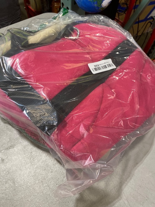 Photo 1 of Harrison Howard Ergonomically Designed Correct Bareback Pad with Side Pockets Extra Thick Center for Maximum Support Anti-Slip Bareback Pad Comes with Matching Girth Vibrant Red