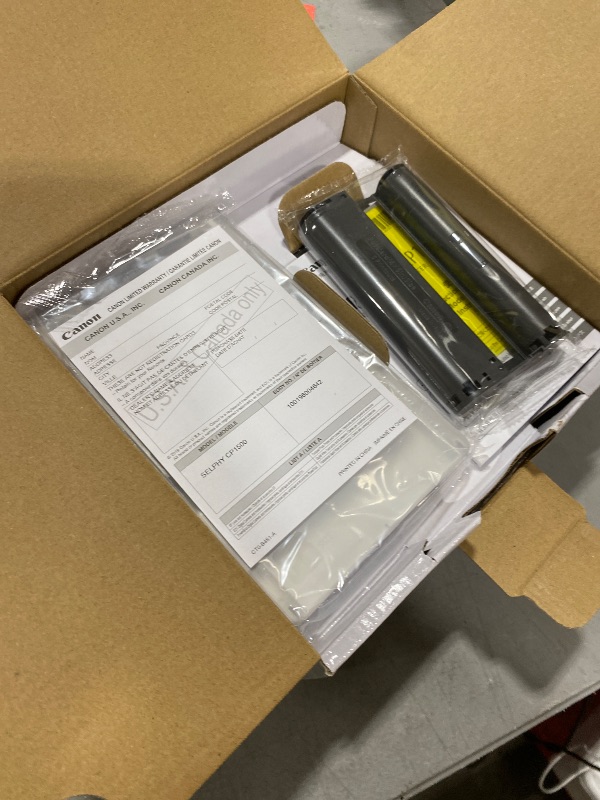 Photo 1 of Canon Selphy CP1500 Wireless Compact Photo Printer (Black)