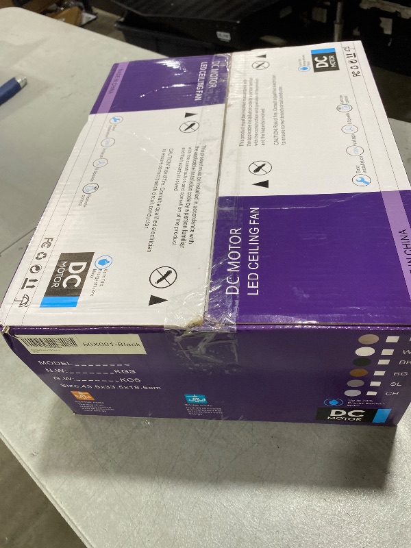 Photo 1 of Fanyank Crystal Ceiling Fan Fandelier with Lights-Ceiling Fans with Lights,50" Low Profile and Remote Control, Flush Mount, Reversible, Dimmable, Noiseless, Black Ceiling Fan for Bedroom