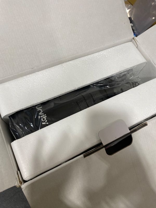 Photo 1 of URVIBY Juicer Machines, 5.3" Large Feed Chute Cold Press Juicer with Double Press Technology, 400W Motor, High Juice Yield, Easy to Clean, Masticating Juicer for Whole Vegetables & Fruits, Dark Black