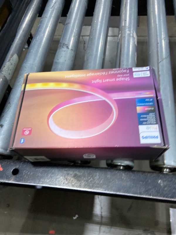 Photo 1 of Philips Hue Indoor 6-Foot Smart LED Light Strip Base Kit with Plug - Effect - 1 Pack - Control with Hue App - Works with Alexa, Google Assistant and Apple HomeKit