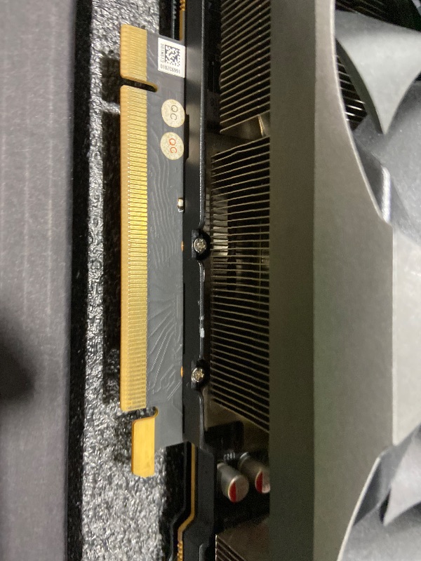 Photo 1 of NON FUNCTIONAL-- PARTS ONLY -------------ZOTAC Gaming GeForce RTX™ 3090 Trinity OC 24GB GDDR6X 384-bit 19.5 Gbps PCIE 4.0 Gaming Graphics Card, IceStorm 2.0 Advanced Cooling, Spectra 2.0 RGB Lighting, ZT-A30900J-10P