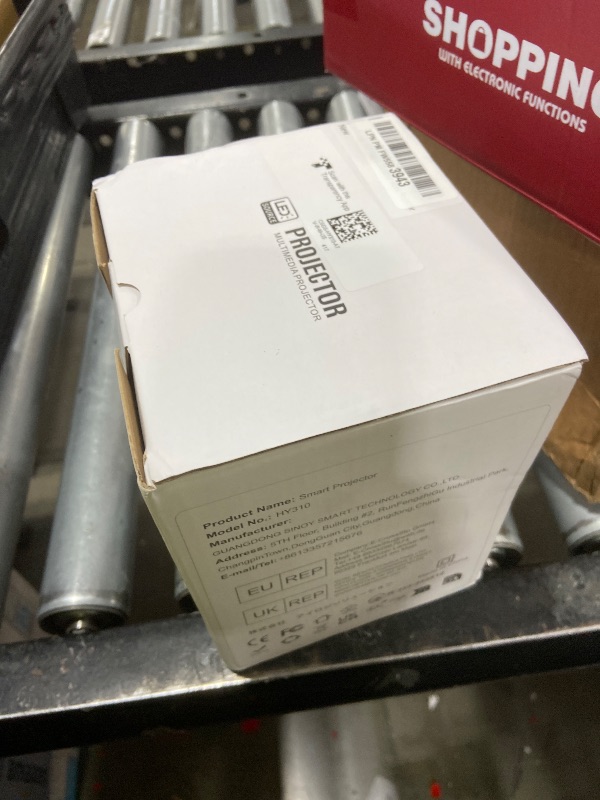 Photo 1 of ?Auto Focus&1080P?Magcubic Mini Smart Projector with 4K Support, Portable Projector with Wifi and Bluetooth, 5W Speaker, Built in Apps, Voice Control, Outdoor Movie Projector