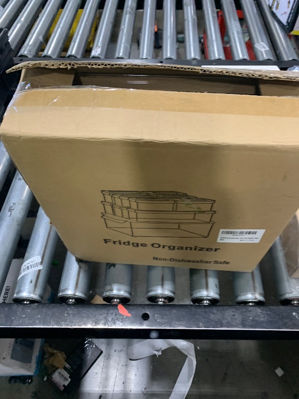 Photo 1 of 10 Pack Refrigerator Pantry Organizer Bins, Stackable Fridge Organizer Bins with Lids, Clear Plastic Food Storage Bins for Kitchen, Countertops, Cabinets, Fridge, Drinks, Fruits, Vegetable, Cereals