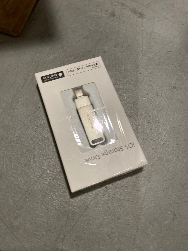 Photo 1 of (No APP Required) MFi Certified 512GB USB Flash Drive for iPhone Memory Stick for Photo/Video Backup, 3 in 1 Photo Stick, High-Speed Jump Drive Compatible for iPhone/iPad/Android/PC Silver