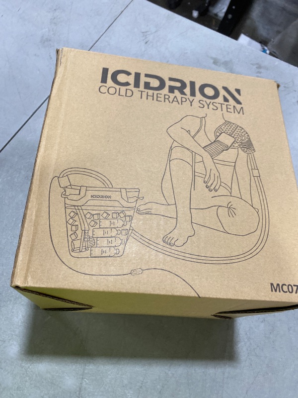 Photo 1 of Cold Therapy Machine, Programmable Ice Machine for Shoulder After Surgery, Portable Shoulder Replacement Recovery System, Cryotherapy Pain Relief w/Compression Pad