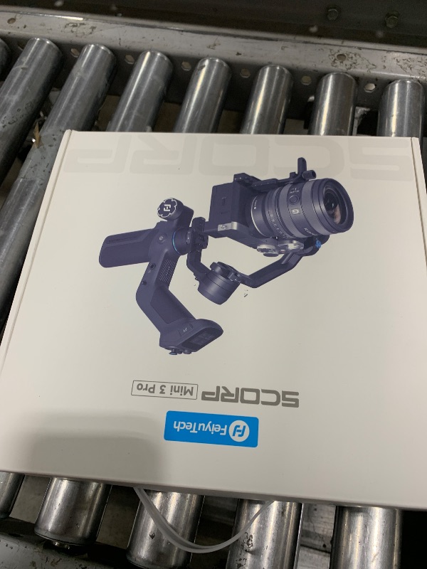 Photo 1 of FeiyuTech SCORP Mini-3-Pro Gimbal Stabilizer for Camera Mirrorless/Compact/Action Cameras,Smartphone,18m AI Tracking,Detachable Remote Handle,4.4lbs Payload,3-axis Gimbal for Canon Sony Nikon