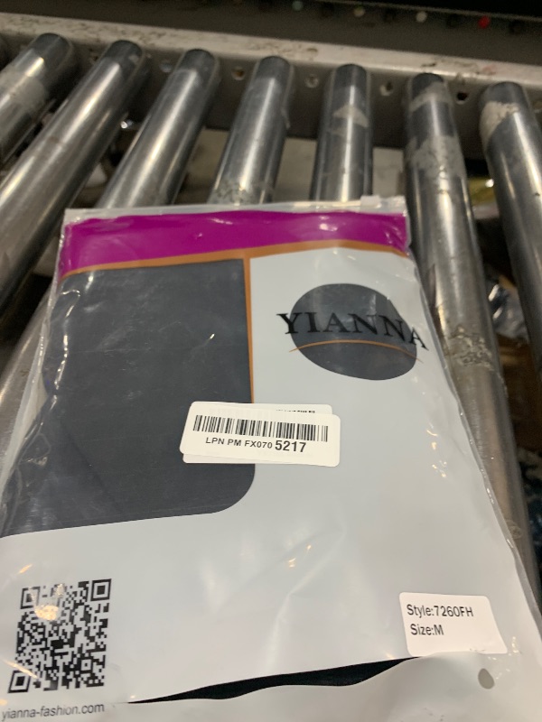 Photo 1 of YIANNA Fajas Colombianas Shapewear for Women Tummy Control Post Surgery Compression Garment Body Shaper with Zipper Crotch,YA7260-Black-M