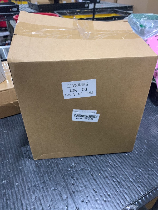 Photo 1 of E Essco for You 4 Pcs Stackable Metal Mesh Fruit Basket with Lid Oval Wire Mesh Storage Basket with Handle 10 x 7 x 3.9 Inch Stackable Wire Baskets Pantry Organizer for Fruit Vegetable Kitchen, Black