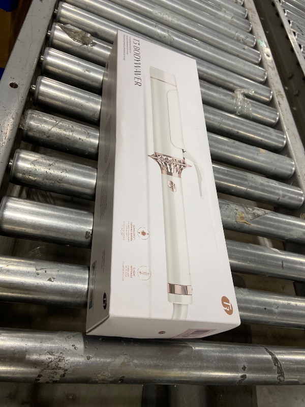 Photo 1 of T3 BodyWaver Professional 1.75" Large Curling Iron with 5 Heat Settings, Custom Blend Ceramic Barrel, Long-Lasting Big, Bold Waves