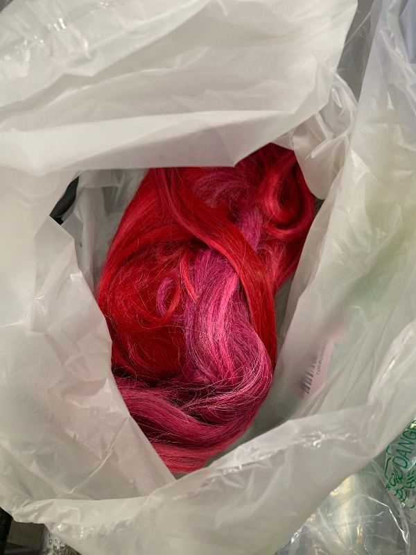 Photo 1 of Ruaswey 30 Inch Red Wig Human Hair 13x4 Body Wave HD Lace Front Wigs with Baby Hair 200 Density Red Color Human Hair Wig for Women