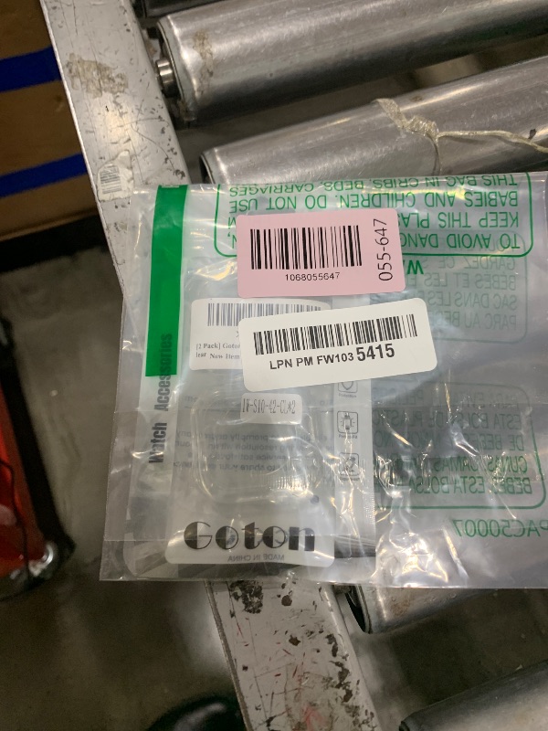 Photo 1 of [2 Pack] Goton Bumper Case for Apple Watch 42mm, [No Screen Protector] Slim Soft TPU Shockproof Case Cover Bumper Protector Accessories for iWatch Series 11 Series 10, 42mm Clear+Clear