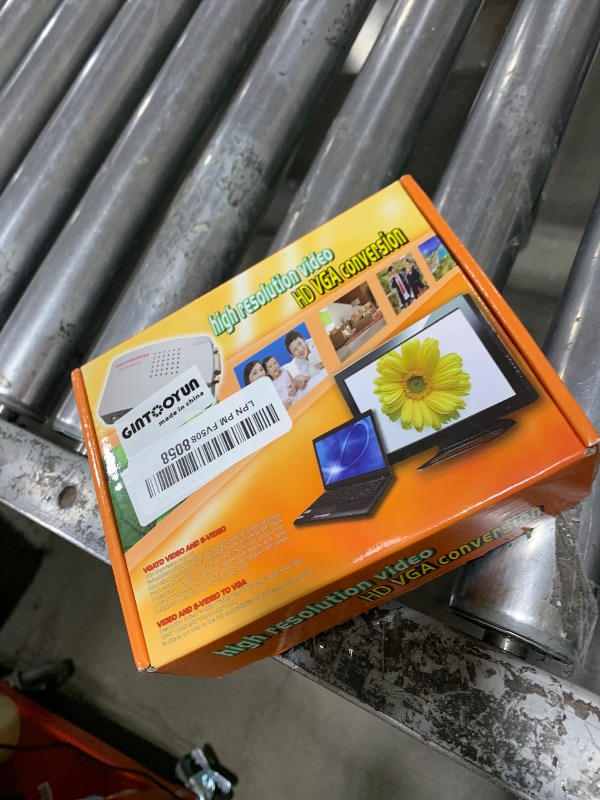 Photo 1 of GINTOOYUN VGA to RCA Adapter,Composite VGA to Video,S-Video Converter,for HDTV, Monitors, Laptop, Desktop, PC.