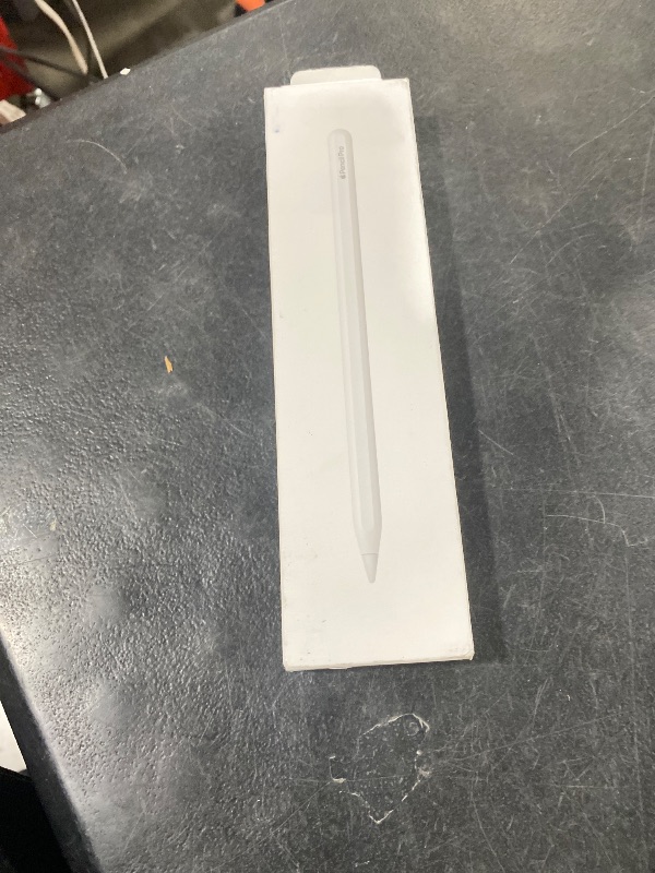 Photo 1 of Apple Pencil Pro: Latest Model - Device Compatibility Check Required - Pixel-Perfect Precision, Tilt and Pressure Sensitivity, Perfect for Note-Taking, Drawing, and Art. Charges and Pairs Magnetically