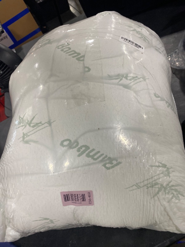 Photo 1 of Ultra Soft Full Size Mattress Topper - Viscose Made from Bamboo Pillow Top Mattress Pad for Back Pain Relief - Naturally Cooling for Hot Sleepers, Green