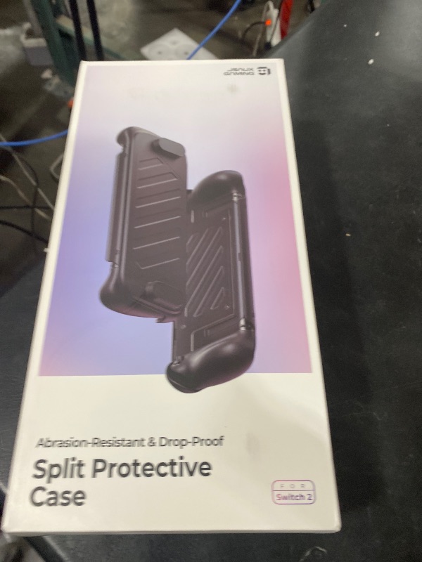 Photo 1 of JSAUX Split Protective Case for Nintendo Switch 2, TPU Middle Frame & PC Front Cover, Non-Slip Ergonomic Grip, Storage for 10 Game Cards, Supports Stand Use, Shock Absorption & Anti-Scratch-PC0114