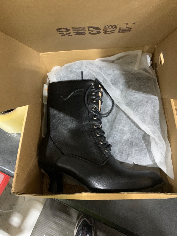 Photo 1 of Erocalli Victorian Boots Witch Costume Renaissance Shoes Women Pirate Vintage Boot Witchy Clothes for Women