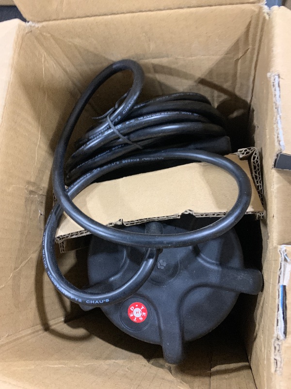 Photo 1 of Little Giant WGP-95-PW 115 Volt, 4280 GPH Dual Discharge Direct Drive Submersible Waterfall and Pond Pump, Black, 566407