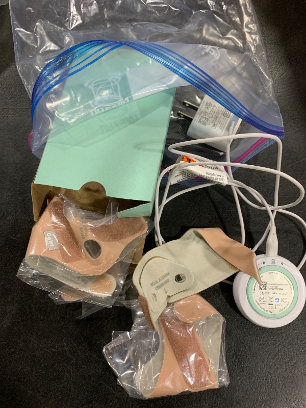 Photo 1 of Owlet Dream Sock - FDA-Cleared Smart Baby Monitor - Track Live Pulse (Heart) Rate, Oxygen in Infants - Receive Notifications - Dusty Rose