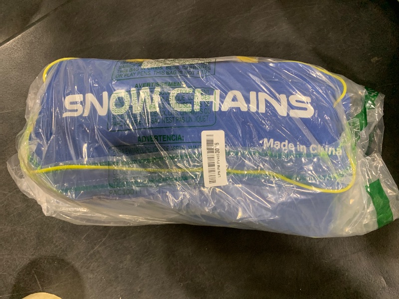 Photo 1 of Snow Tire Chains for Car SUV Pickup Trucks, Universal Car Snow Chains, Snow Traction for Tires, Fit for Tire Width 195 205 215 220 225 235 240 245 255 265