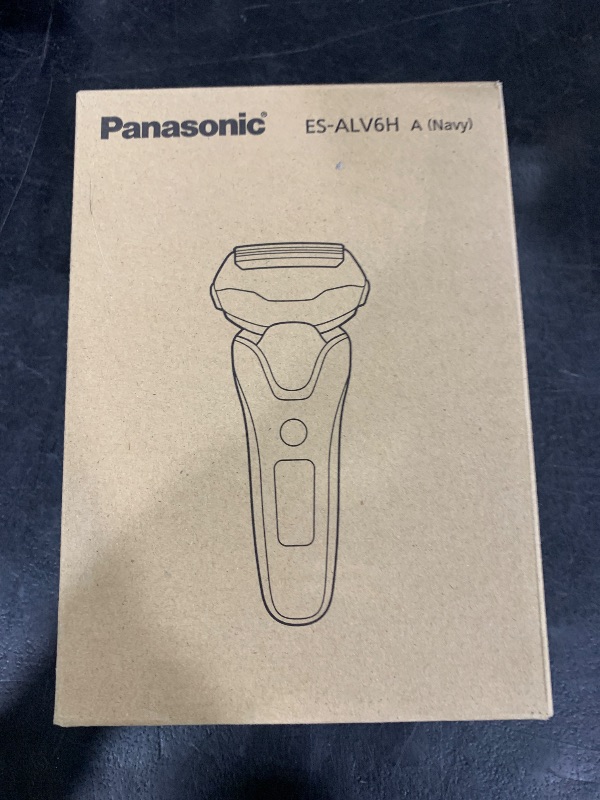 Photo 1 of Panasonic ARC5 Electric Razor for Men with Pop-up Trimmer, Wet Dry 5-Blade Electric Shaver with Intelligent Shave Sensor and 16D Flexible Pivoting Head - ES-ALV6HA (Navy)