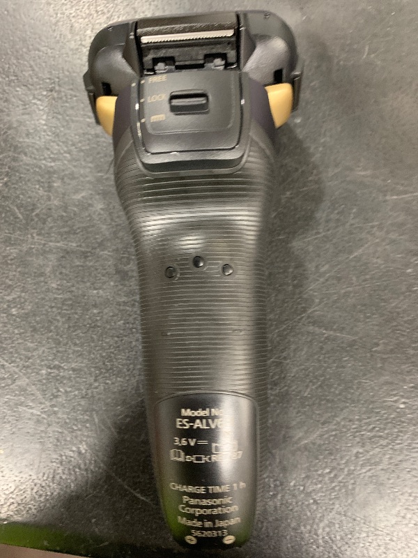 Photo 1 of Panasonic ARC5 Electric Razor for Men with Pop-up Trimmer, Wet Dry 5-Blade Electric Shaver with Intelligent Shave Sensor and 16D Flexible Pivoting Head - ES-ALV6HA (Navy)