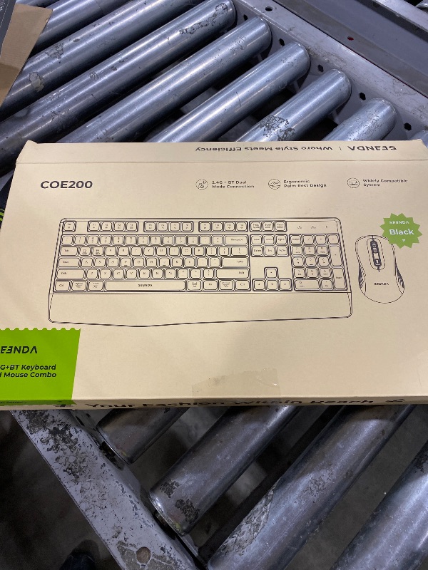 Photo 1 of 
New VicTsing Wireless Keyboard Mouse Combo Energy Saving 3 Level DPI Adjustable