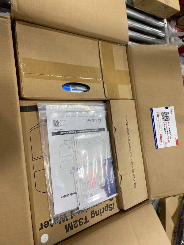 Photo 1 of iSpring RCC7, NSF Certified, High Capacity Under Sink 5-Stage Reverse Osmosis Water Filter, RO Drinking System, 75 GPD, Brushed Nickel Faucet, Patented Top-Mounted Faucet Design for Easy Installation