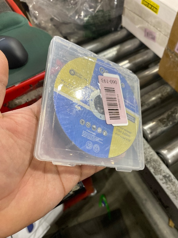 Photo 1 of 10 Pack 4 1/2 in Cut Off Wheel Cutting Wheels for Angle Grinders, Ultra Thin Grinding Wheels, Metal Cutting Discs