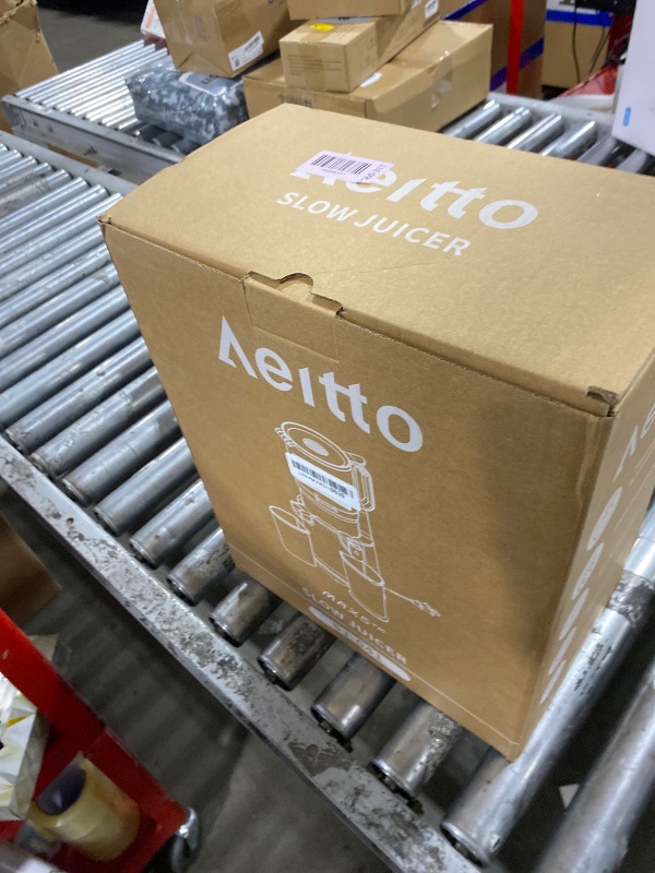 Photo 1 of Cold Press Juicer, 5.3" Extra Large Wide Mouth, Aeitto Slow Juicer Machines, High Juice Yield, Fit Whole Vegetables & Fruits, Professional Juice Extractor Machine,Self Feeding, Easy to Clean