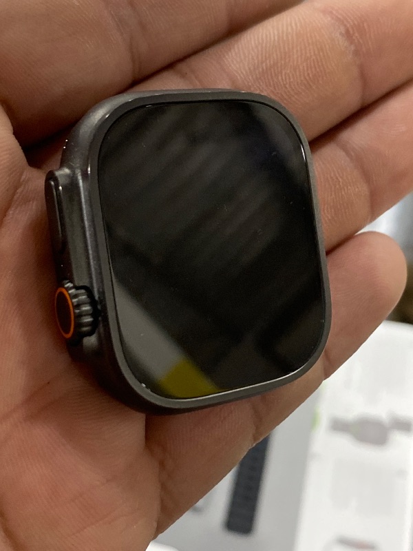 Photo 1 of Apple Watch Ultra 3(GPS+Cellular)49mmTitanium Case with Black Ocean Band - Black - (2025)