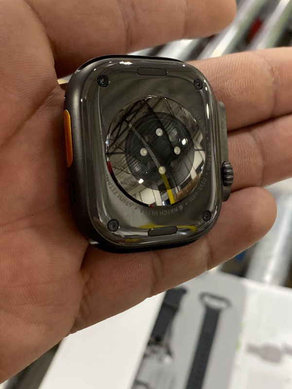 Photo 1 of Apple Watch Ultra 3(GPS+Cellular)49mmTitanium Case with Black Ocean Band - Black - (2025)