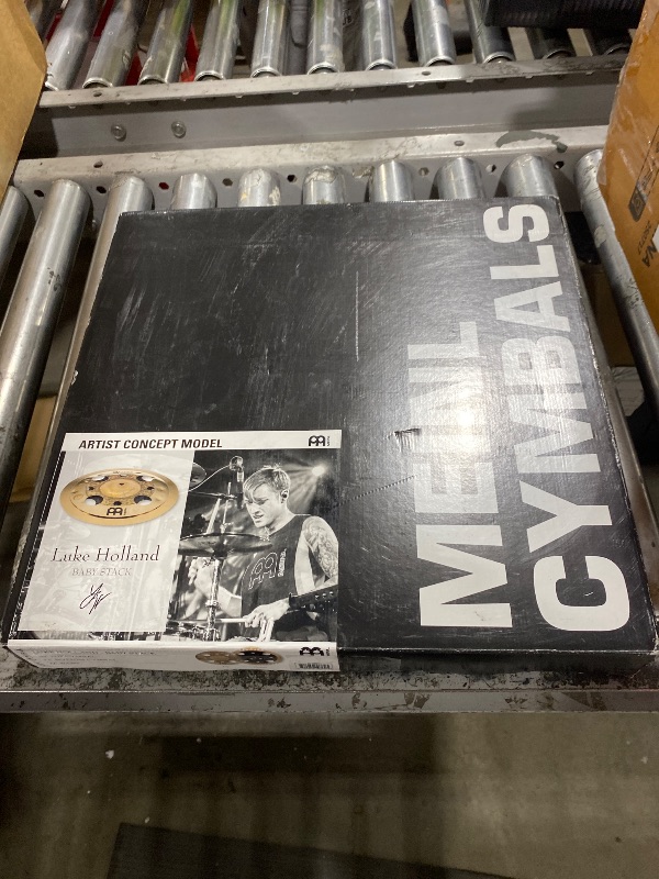 Photo 1 of Meinl Cymbals Byzance/Classics Custom Luke Holland Artist Concept Model Baby Stack, 10"/12" — 2-YEAR WARRANTY