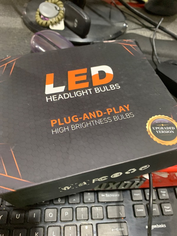 Photo 1 of AMXTOBUB For 2016-2019 Toyota RAV4 light Bulbs, 9012 High Low Beam H11 Fog Light Combo, 4PCS  