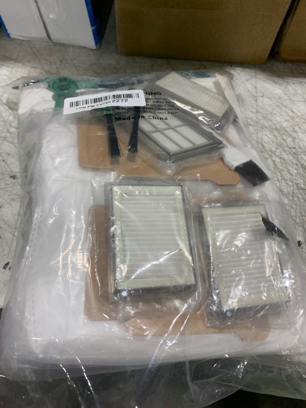 Photo 1 of 25 Pcs Accessories Kit for iRobot Roomba Plus 405 Combo/505 Combo Robot Vacuum Cleaner, Replacement Parts include 2 Main Brushes, 6 Side Brushes, 6 Dust Bags, 6 Mop Pads, 4 Filters and 1 Cleaning Tool
